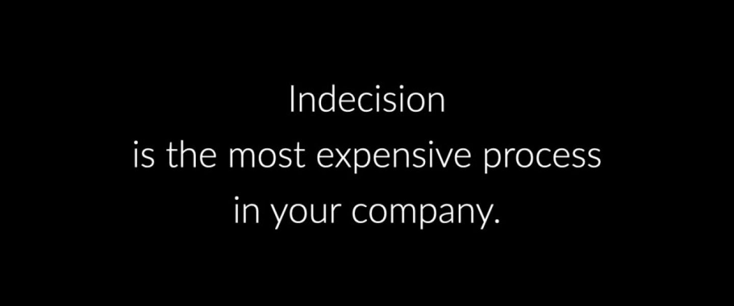 Building a decision-making framework that drives operational performance.001