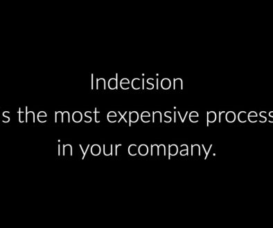 Building a decision-making framework that drives operational performance.001