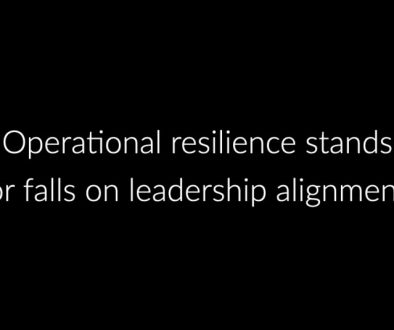 Building resilient operations through leadership alignment.001