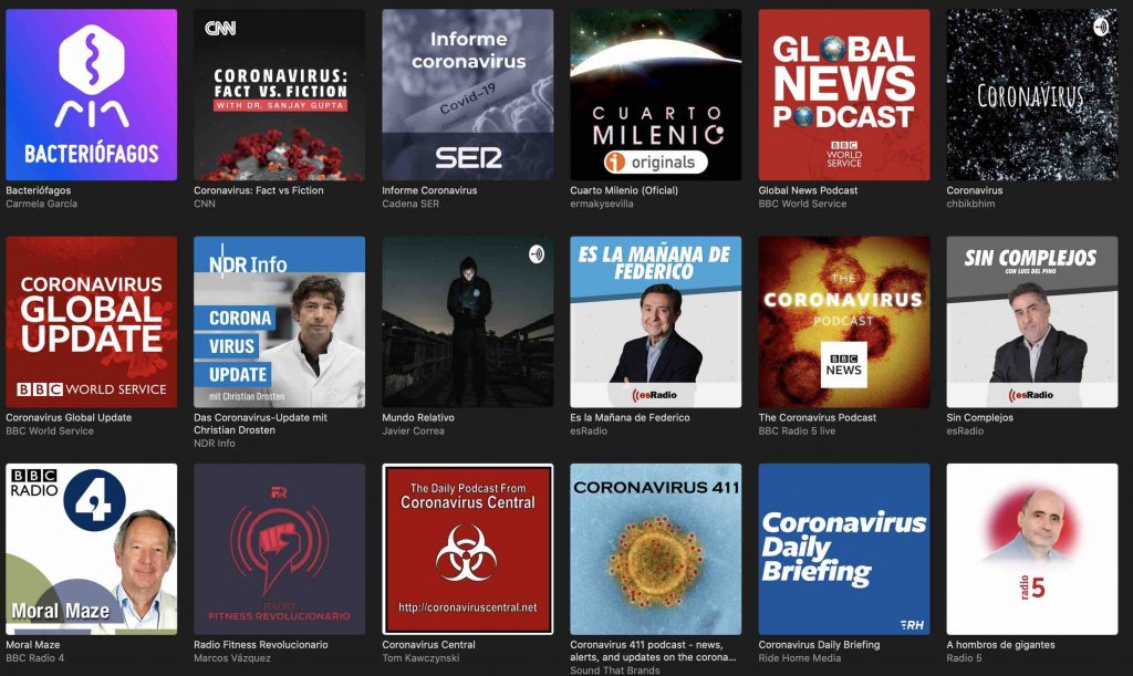 Coronavirus en el podcast 10