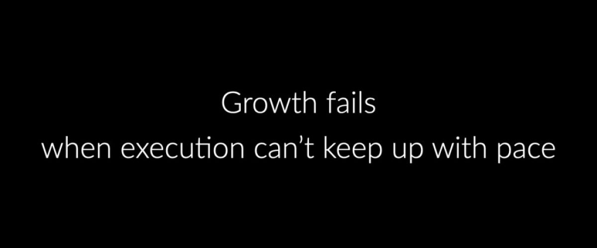 How to balance speed and efficiency in scaling operations.001