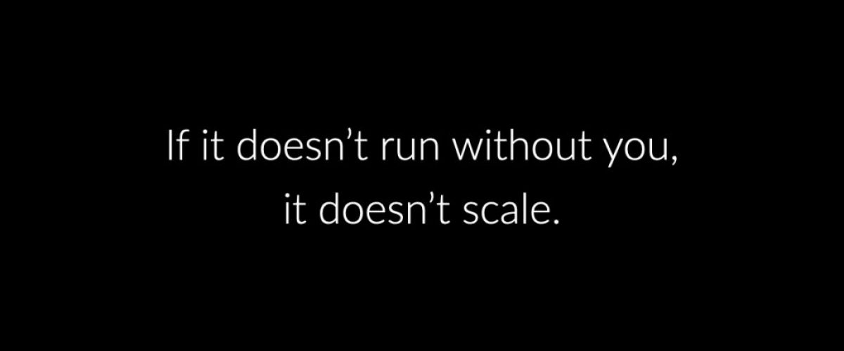 The operator mindset that scales companies, Think like an operator