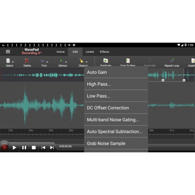 descargar wavepad audio editor free