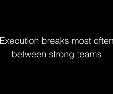 Execution breaks most often between strong teams