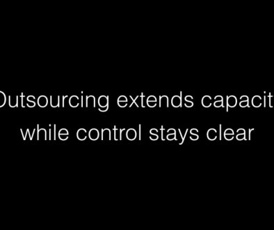 Outsourcing extends capacity while control stays clear